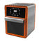برتقالي 11 لتر فرن الهواء الساخن PP &amp;amp; مادة الصلب مع شاشة رقمية كبيرة